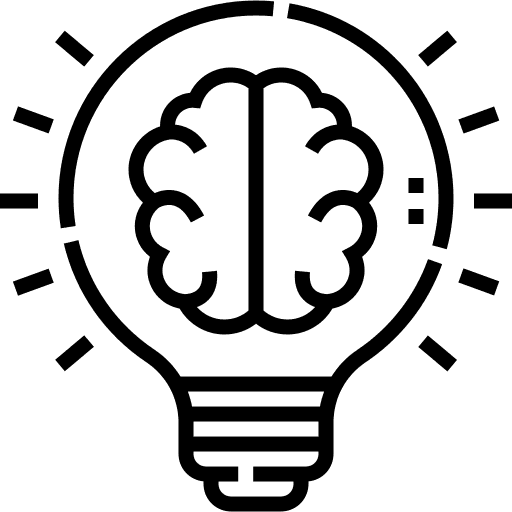 Creative thinking icon